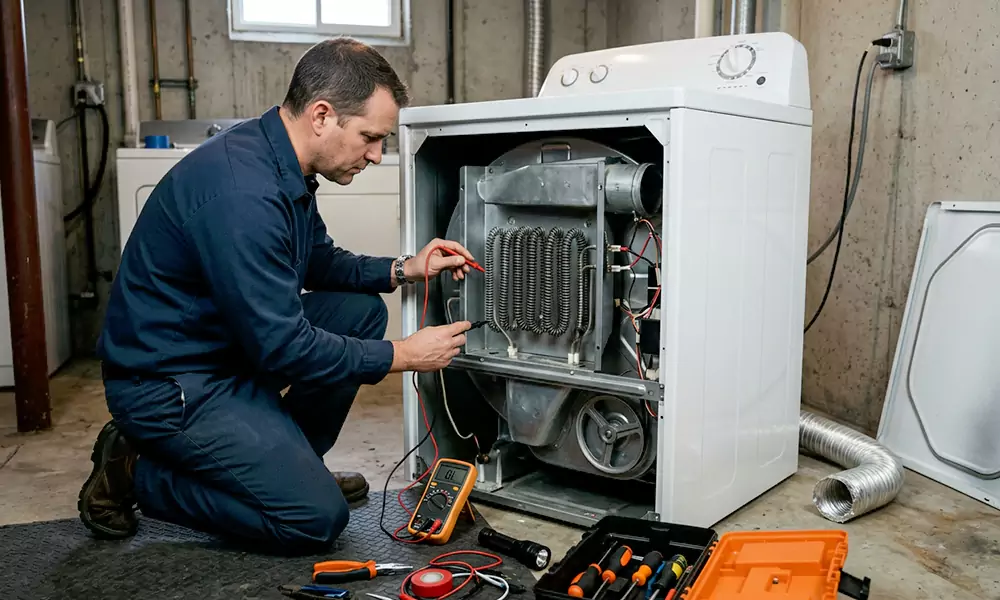 Dryer Not Heating Repair in Imperial Beach, CA